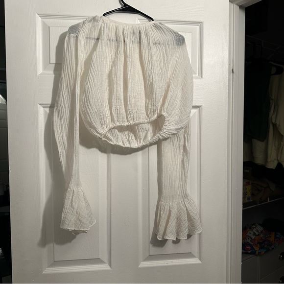 TROIS Kristen Top White Small - Picture 2 of 6